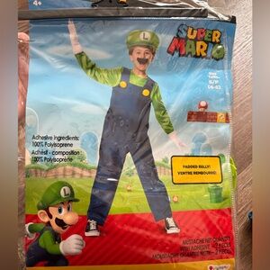 Luigi Kids Costume - Green and Blue